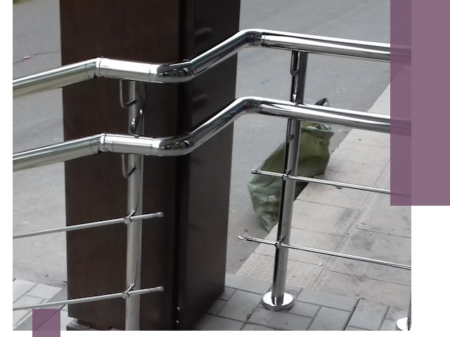 Монтаж поручней из нержавеющей стали в Воткинске качественно и быстро